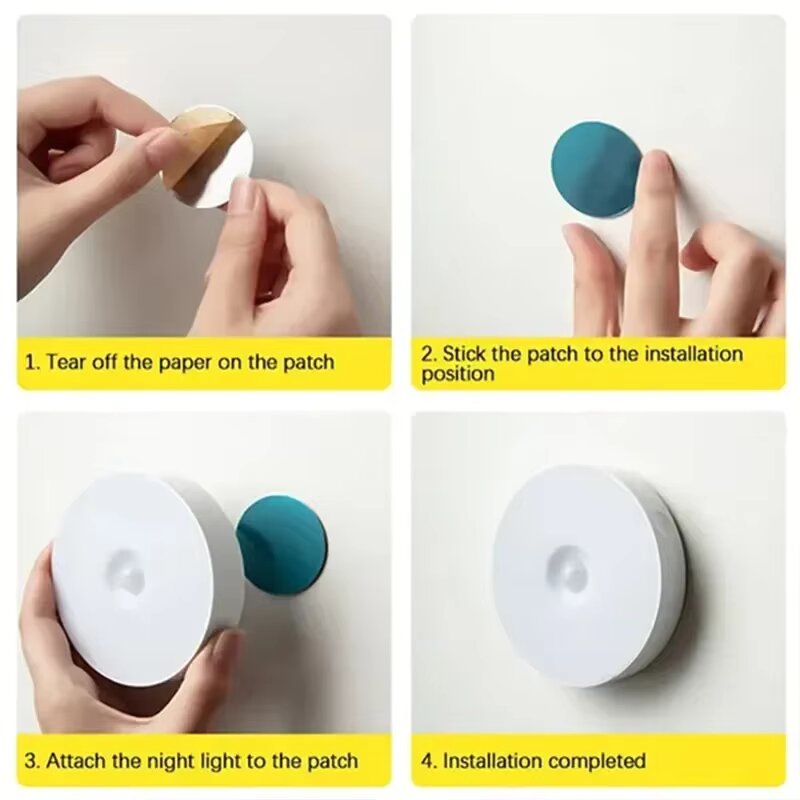 LUZ LED SENSOR DE MOVIMIENTO PACK POR 3